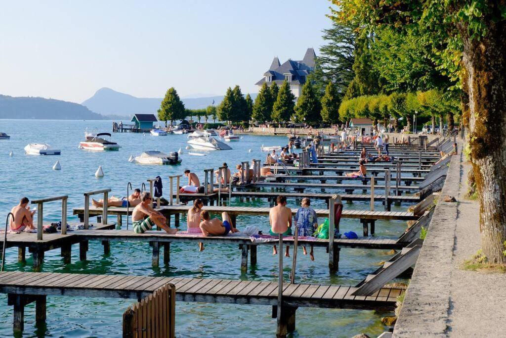 Maison 3 Chambres Au Lac D'Annecy, 30Min La Clusaz Menthon-Saint-Bernard Esterno foto